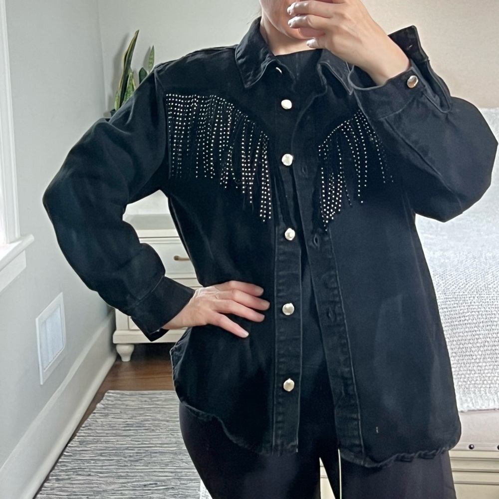 Denim shirt